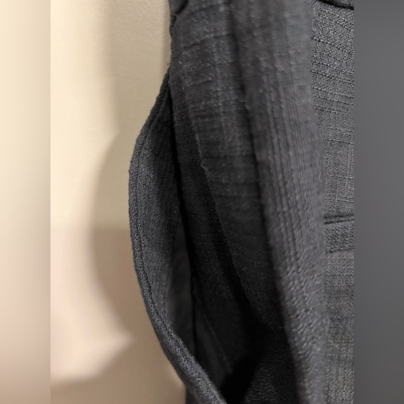 Anthropologie Elevenses Cold Shoulder Black Romper Size 4 - Picture 6 of 10